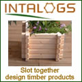 Intalogs - slot together design timber products